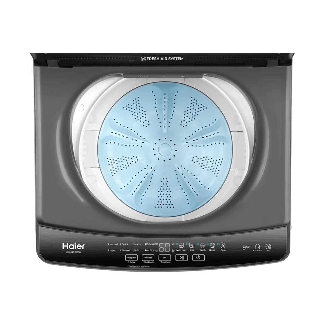 Haier 10kg Top Load Automatic Washing Machine - Image 3